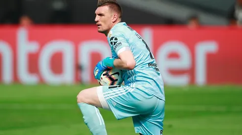 El arquero esta más que cómodo en River y será difícil llevárselo.