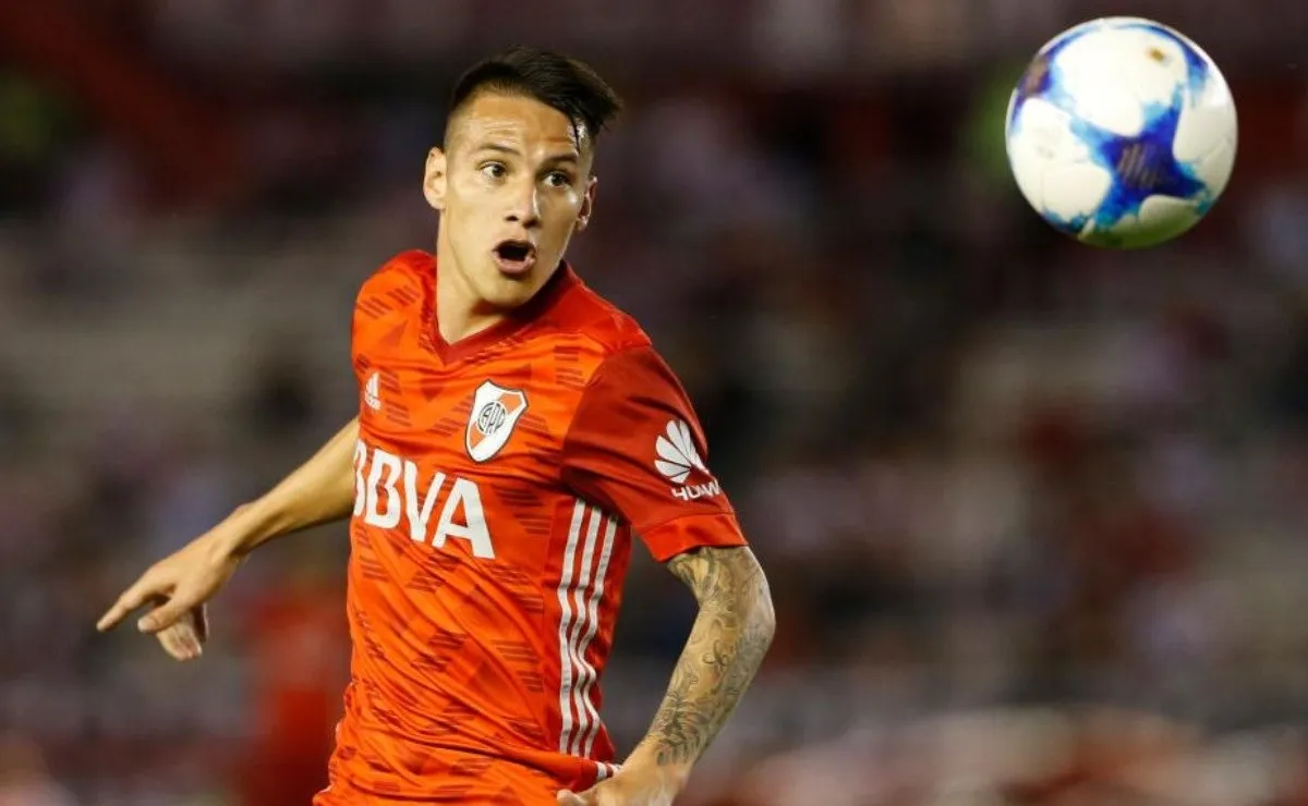 Auzqui disputó 42 partidos oficiales en River y marcó 4 goles