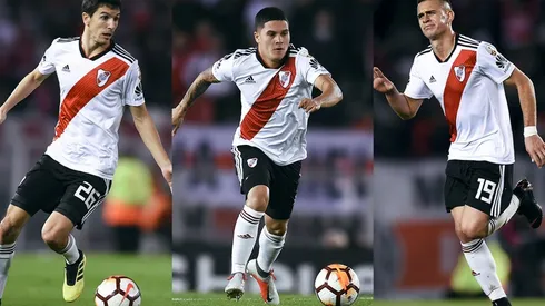 Nacho Fernández, Juanfer Quintero y Rafael Borré, tres de los grandes nombres que llegaron en el ciclo Gallardo