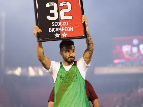 Newell's y un saludo muy especial para Scocco