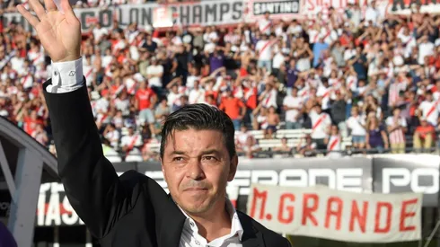Marcelo Gallardo reemplazó a Ramón Díaz en junio de 2014, tras la renuncia del Pelado. (FOTO: Getty)