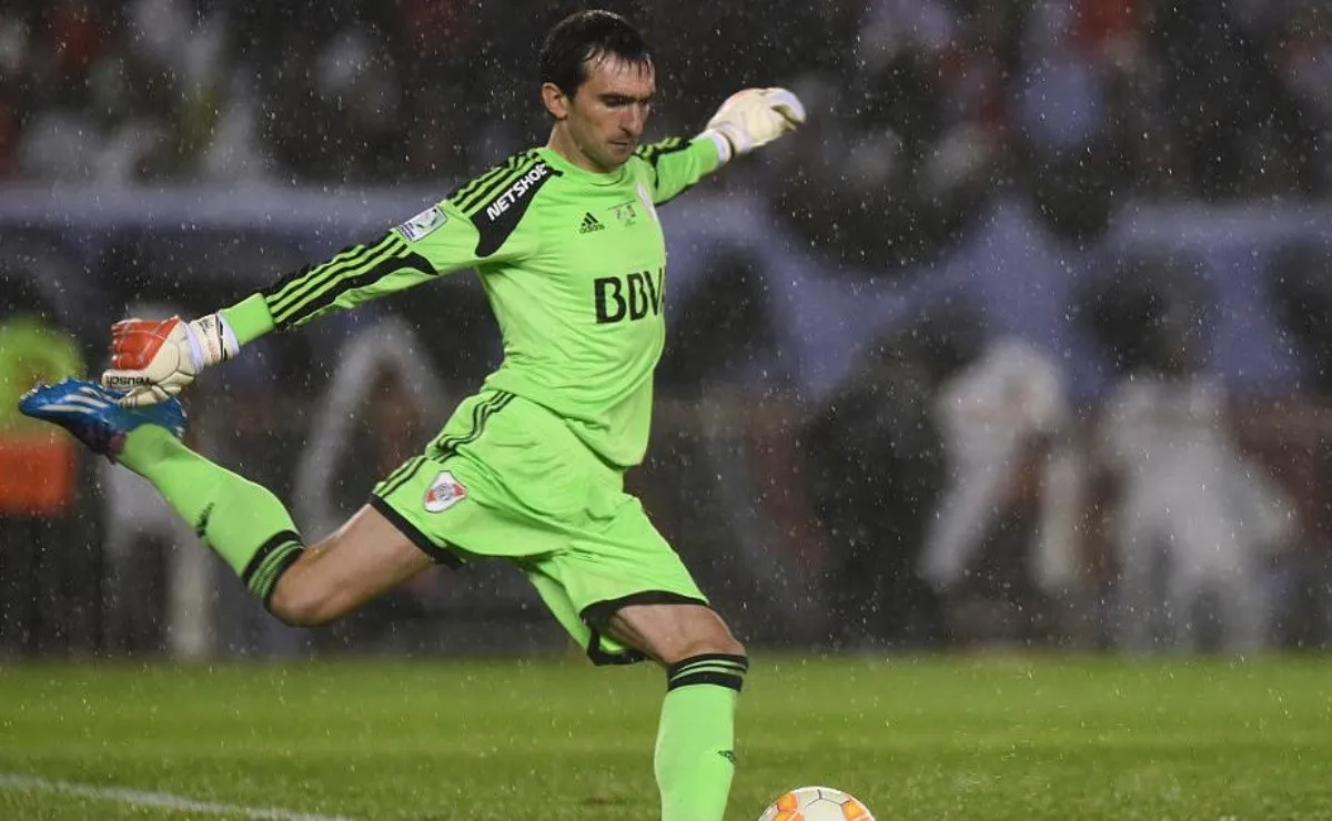 Barovero atajó 138 partidos oficiales en River y ganó 5 títulos
