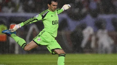 Barovero atajó 138 partidos oficiales en River y ganó 5 títulos