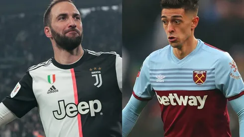 Gonzalo Higuaín se fue en diciembre de 2006, mientras que Manuel Lanzini emigró en agosto de 2014. (FOTOS: Getty)