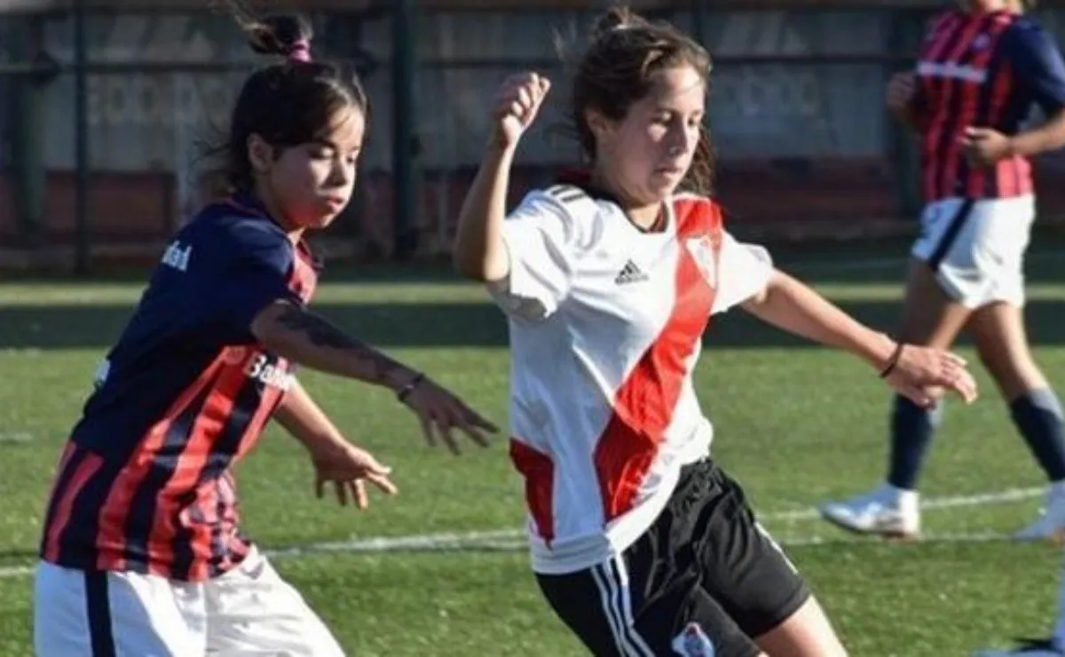 A Camila se la conoce como "Gambeta" en el mundo River