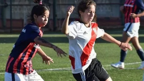 A Camila se la conoce como "Gambeta" en el mundo River