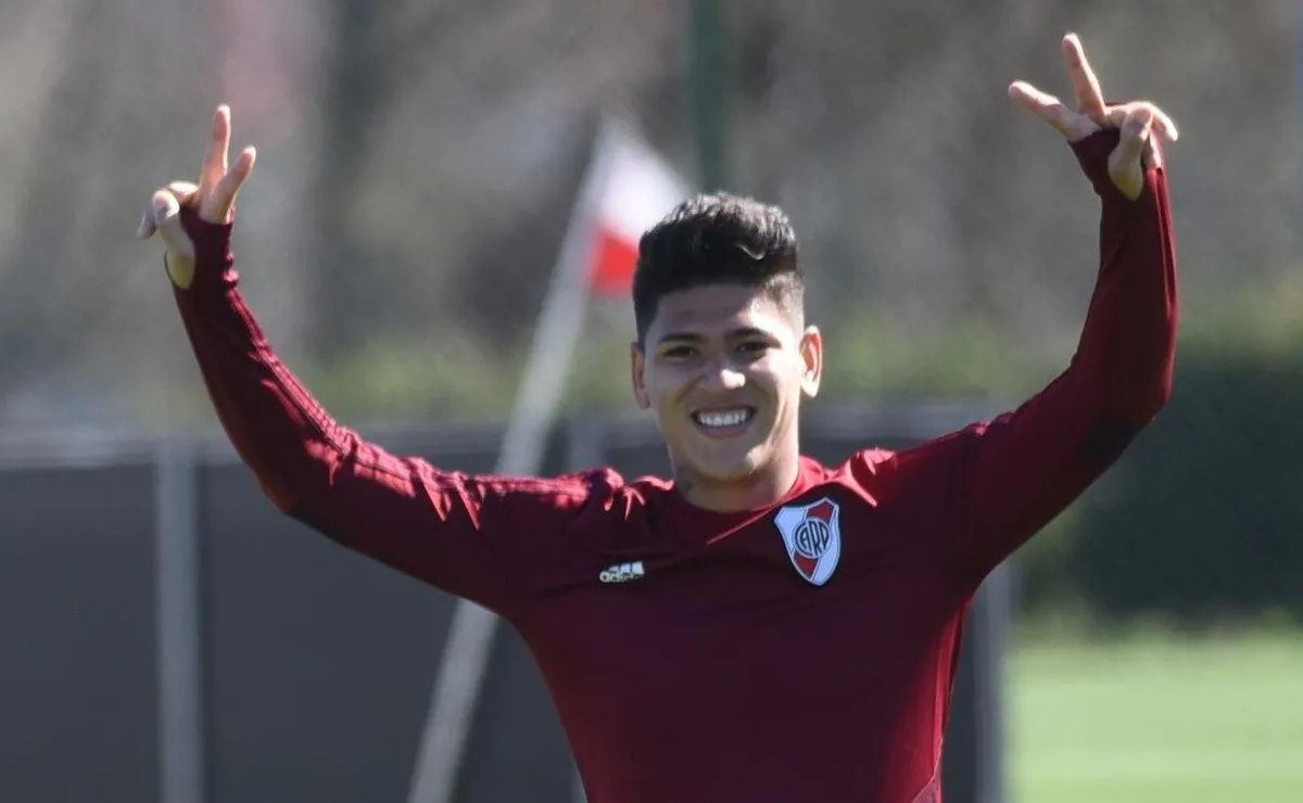 Jorge Carrascal lleva 17 partidos oficiales en River, donde ganó dos títulos e hizo tres goles. (FOTO: Getty)