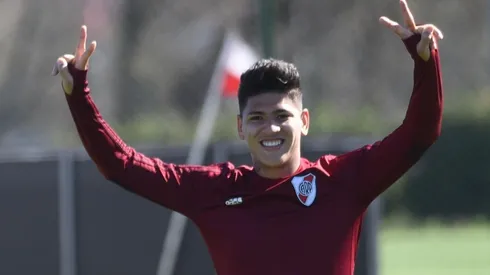 Jorge Carrascal lleva 17 partidos oficiales en River, donde ganó dos títulos e hizo tres goles. (FOTO: Getty)