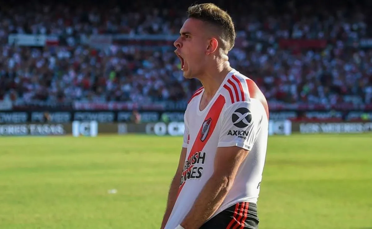 Borré disputó 111 partidos oficiales en River y marcó 39 goles