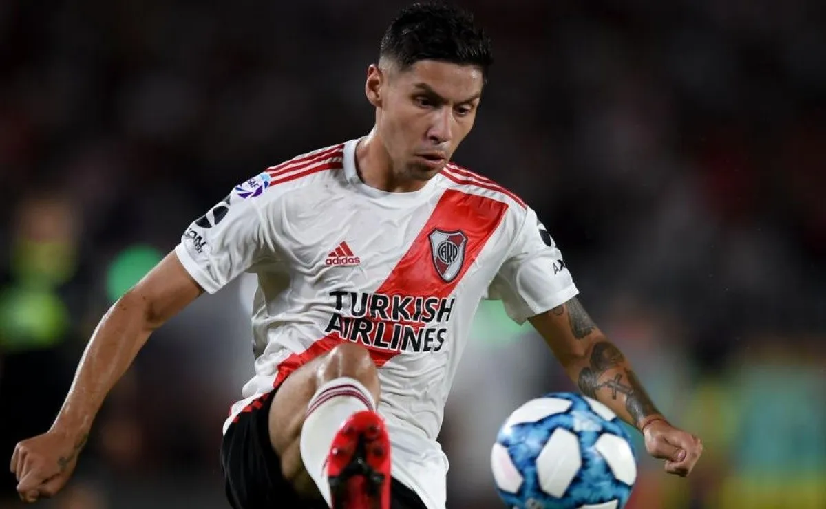 La cláusula de rescisión de Cachete es de 20 millones de euros, y River posee el 80% del pase