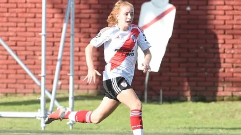 Justina Morcillo, una de las figuras de River, que sumó 38 puntos en 15 partidos. (FOTO: Prensa River)