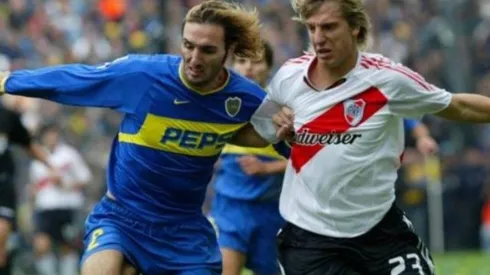 Maximiliano López marcó 16 goles en 70 partidos oficiales para River desde julio de 2001 hasta enero de 2005.