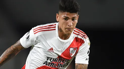 Jorge Carrascal lleva 17 partidos oficiales en River, con tres goles y una asistencia. (FOTO: Getty)