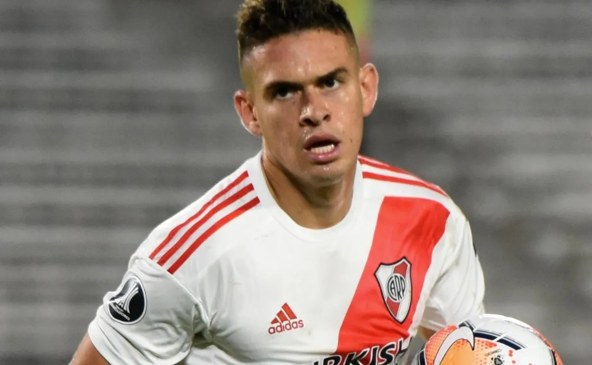 Borré marcó uno gol en el último partido oficial de River el 11 de marzo pasado: 8-0 a Binacional. (FOTO: Getty)