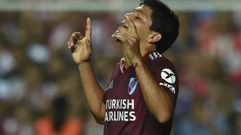 Rojas disputó 30 partidos oficiales en River, y marcó 3 goles