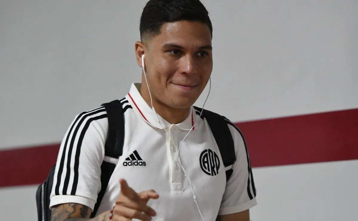 River pagó 3.725.000 euros por el pase de Quintero, autor del gol más importante de la historia de River. (FOTO: Getty)