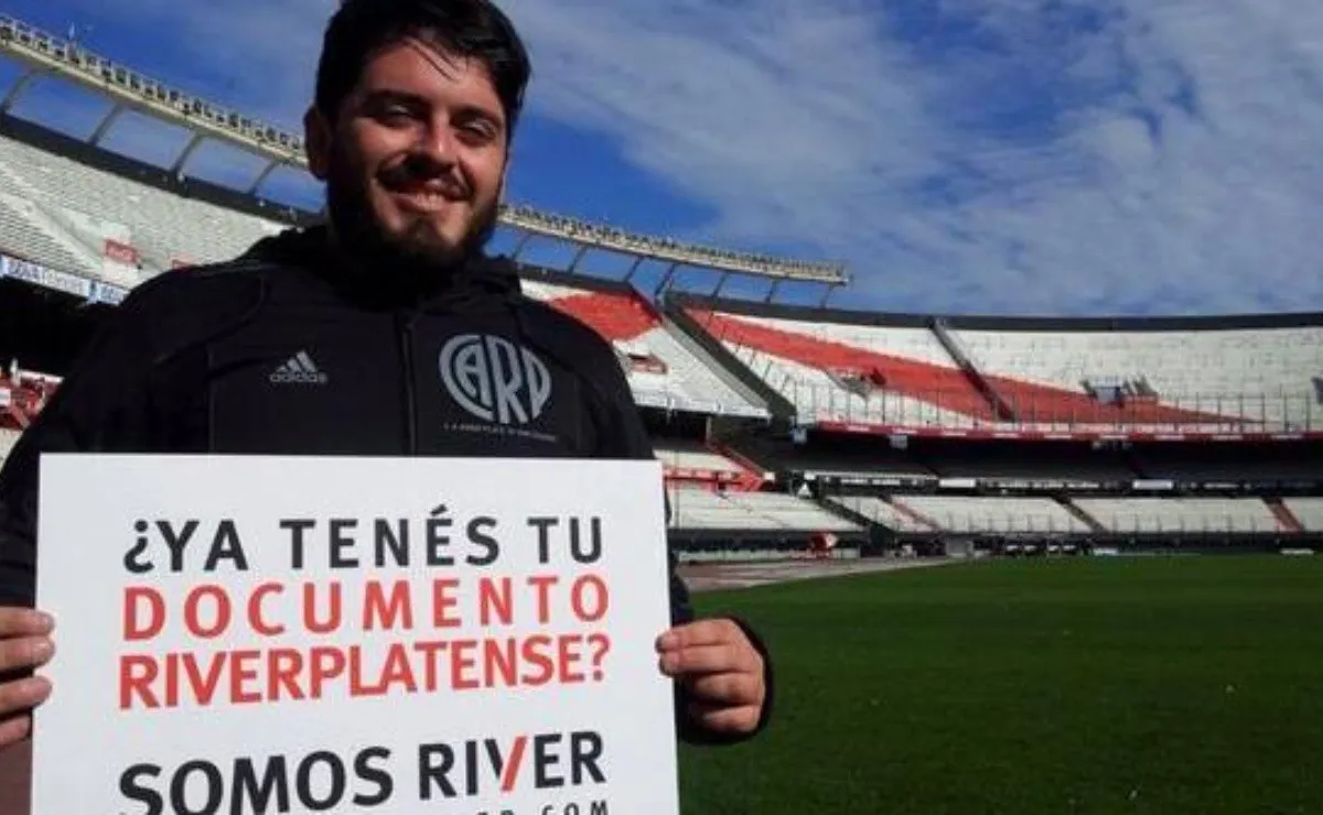 Diego Maradona Junior visitó varias veces el estadio Monumental. (FOTO: Prensa River)