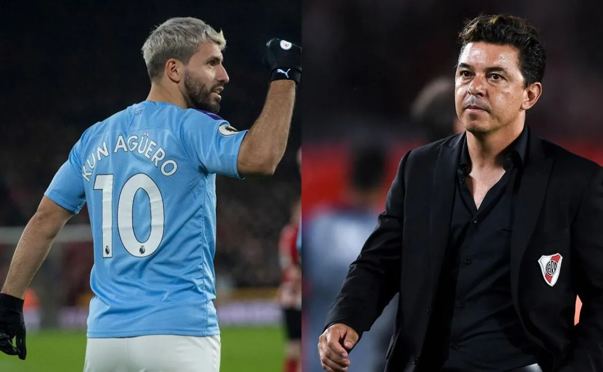 El delantero expresó puras palabras mayores hacia el DT de River