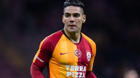 Radamel Falcao García lleva 10 goles en 20 partidos oficiales para Galatasaray. (FOTO: Getty)