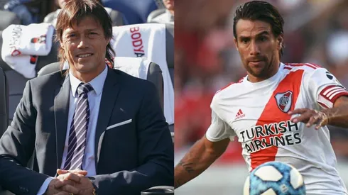 Matías Almeyda y Leonardo Ponzio no llegaron a ser compañeros en River por pocos meses de diferencia. (FOTOS: Getty)