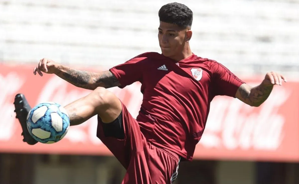 Carrascal disputó 17 partidos oficiales en River y marcó 3 goles