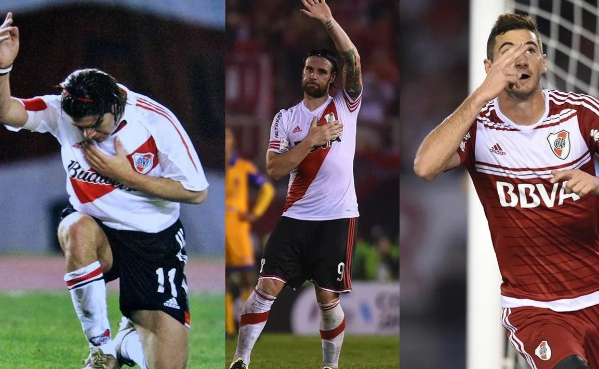 Salas, Cavenaghi y Alario, tres de los más elegidos entre los hinchas de River