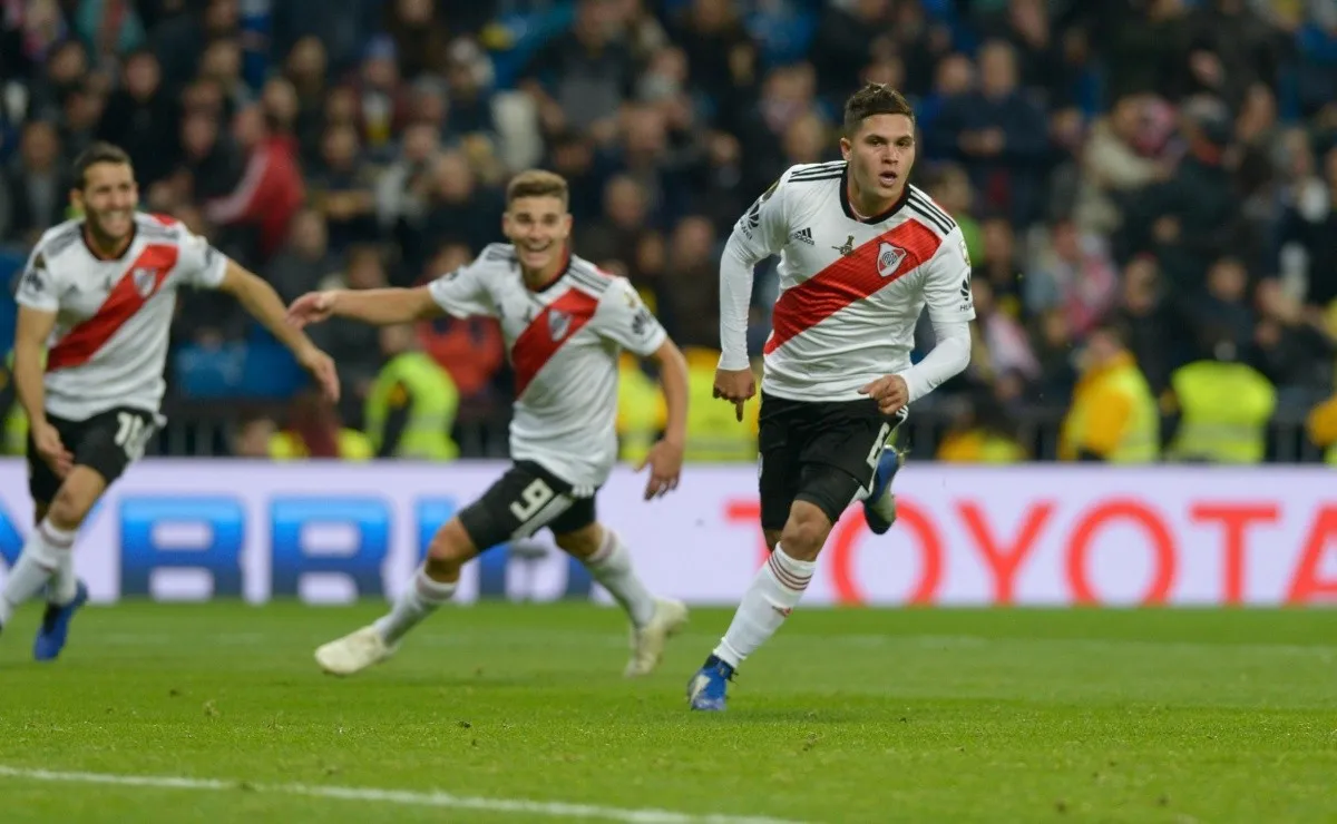 Quintero marcó el gol que muchos hinchas consideran como el más importante de la historia de River. (FOTO: Getty)