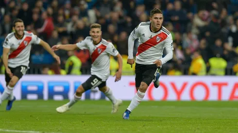 Quintero marcó el gol que muchos hinchas consideran como el más importante de la historia de River. (FOTO: Getty)