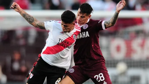 Carlos Auzqui jugó 42 partidos oficiales en River, donde marcó 4 goles. (FOTO: Getty)