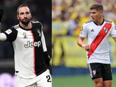 En Italia hablan de un posible trueque entre Higuaín y Julián Álvarez