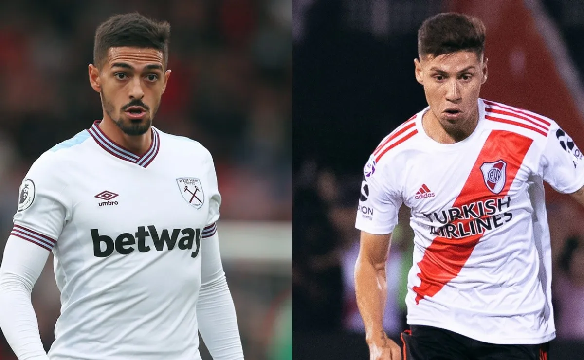 Manuel Lanzini y Gonzalo Montiel surgieron de las Divisiones Inferiores de River. (FOTOS: Getty)
