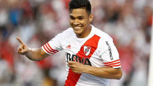 El colombiano jugó 70 partidos oficiales en River, marcó 28 goles y cosechó 5 títulos
