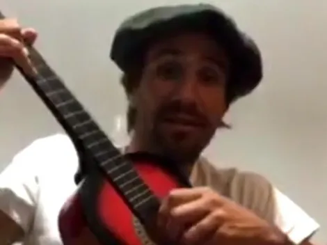 Ponzio mostró sus cualidades con la guitarra a puro folklore