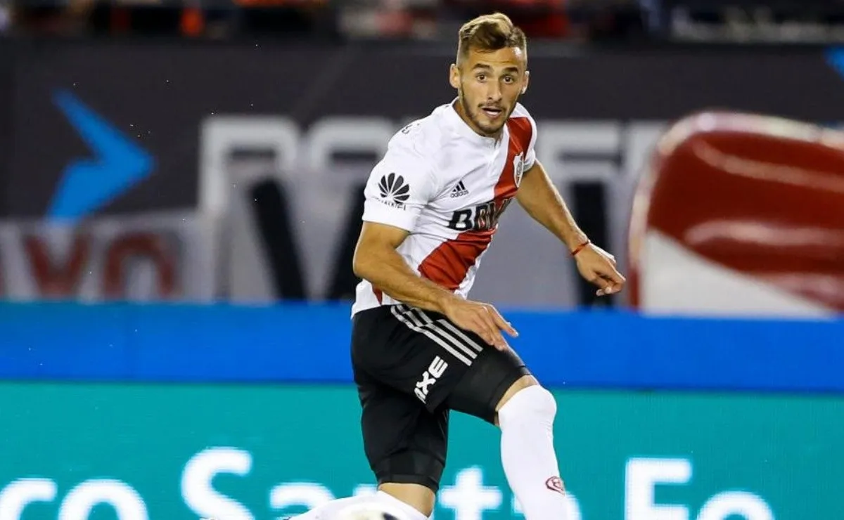 Saracchi disputó 30 partidos oficiales en River y marcó un gol