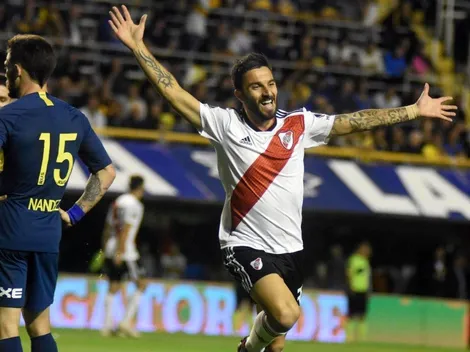 Cumple un histórico: Nacho Scocco, el delantero hecho a la medida de River que cumplió su sueño