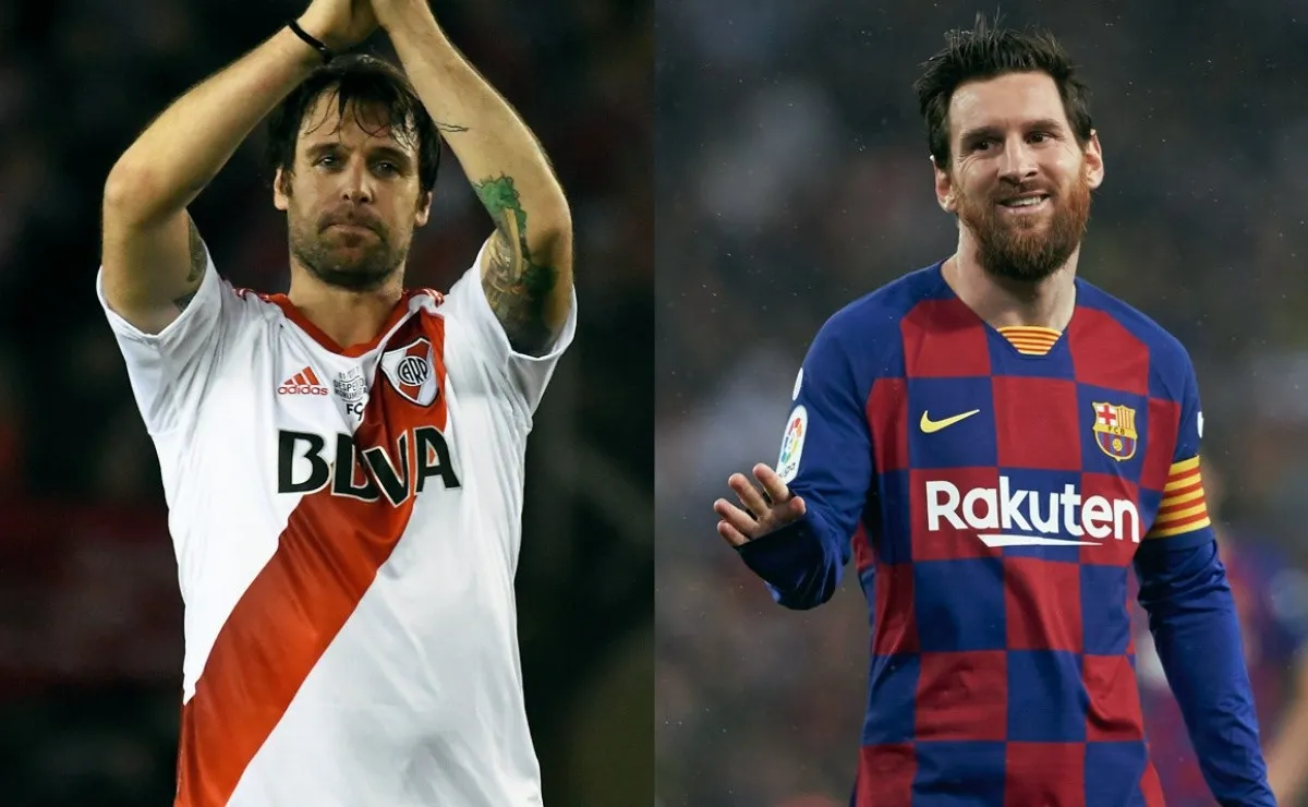 Cavenaghi y Messi coincidieron una sola vez en cancha por la Liga Española: Barcelona 1- Mallorca 1. (FOTO: Getty)