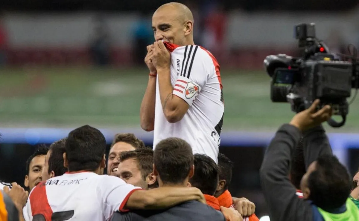 Ledesma disputó 153 partidos oficiales en River y marcó un gol
