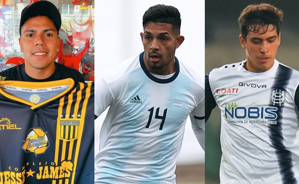 Luciano Romero, Facundo Medina y Mauro Burruchaga. (FOTOS: A Todo Deporte / Getty)
