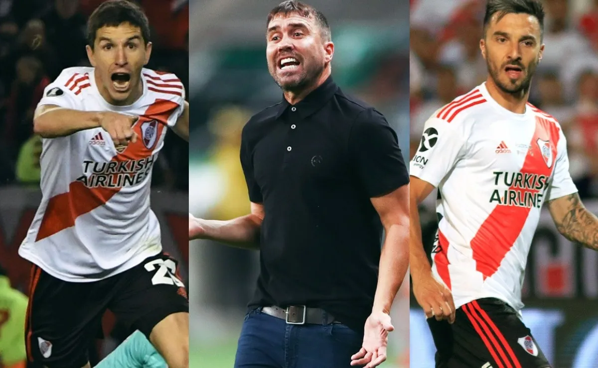 Coudet sufrió al River de Gallardo como DT de Rosario Central y Racing. (FOTOS: Getty)