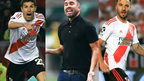 Coudet sufrió al River de Gallardo como DT de Rosario Central y Racing. (FOTOS: Getty)