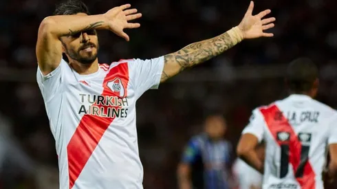 Scocco disputó 90 partidos oficiales en River y marcó 38 goles