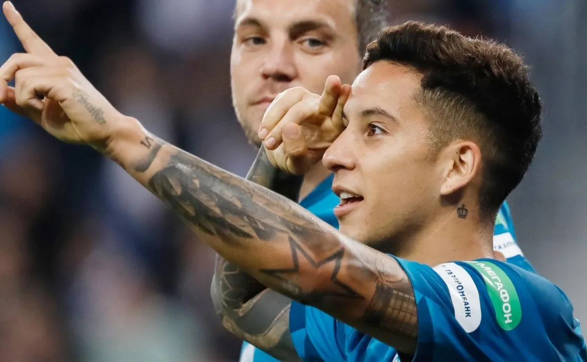 Driussi surgió de River: debutó en noviembre de 2013 y se marchó en julio de 2017 para jugar en Zenit. (FOTO: Getty)