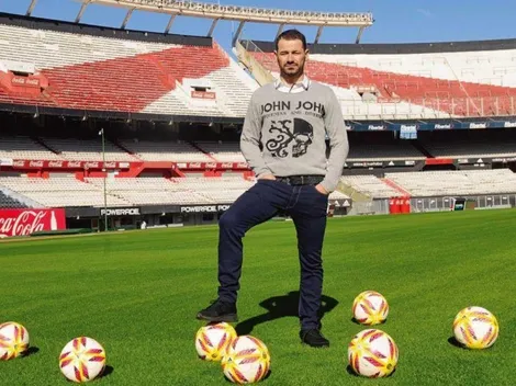 Mora armó un desafío para sus ex compañeros de River