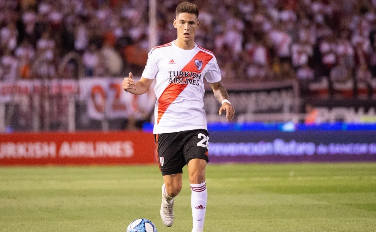 Lucas Martínez Quarta debutó oficialmente el 20 de noviembre de 2016, en Newell's 1- River 0. (FOTO: Getty)