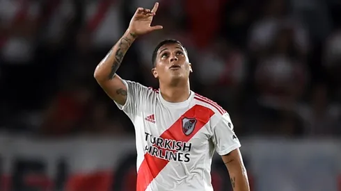 Juanfer Quintero, autor del gol más importante de la historia de River, llegó a Núñez en enero de 2018. (FOTO: Getty)