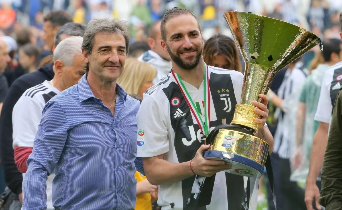Jorge y Gonzalo, en el festejo por la obtención del Calcio 2017/2018.