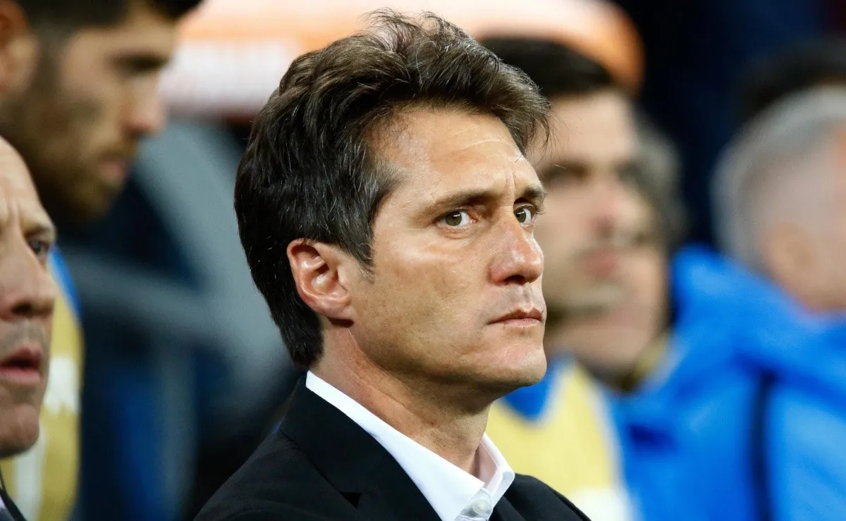 La decepción de Barros Schelotto después de perder la final eterna en Madrid.
