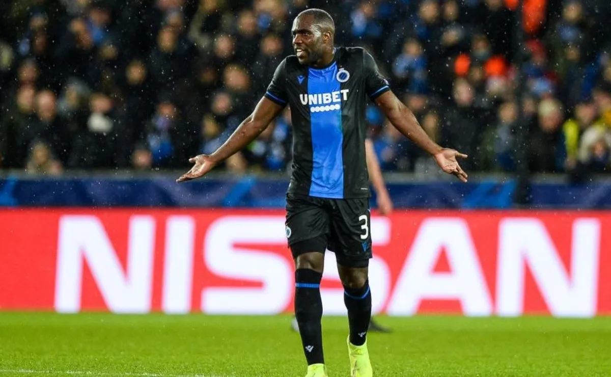El colombiano disputó 25 partidos en el Brujas y convirtió tres goles