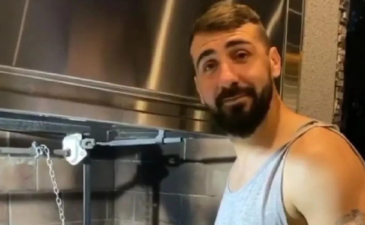 El Oso cumplió un desafío culinario en medio de la cuarentena