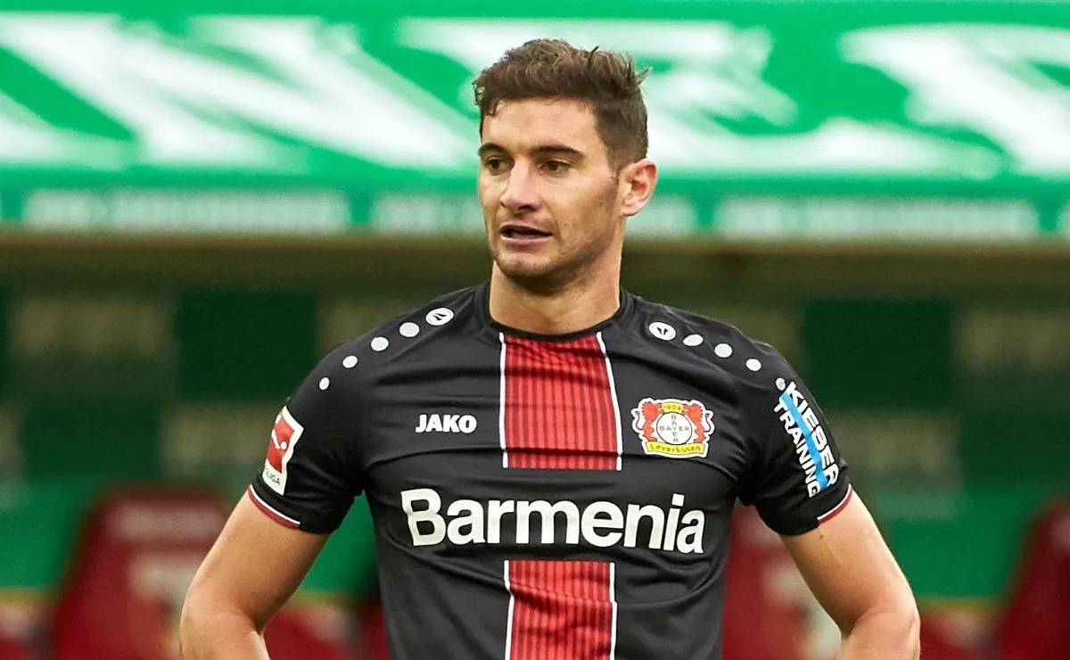Lucas Alario surgió de Colón, pasó a River y actualmente juega en Bayer Leverkusen. (FOTO: Getty)